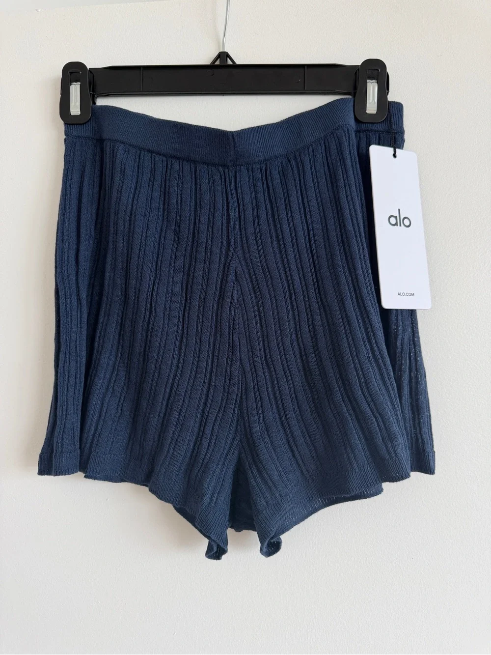 ALO Yoga Ribbed Sweater High-Waist Sunlit Short